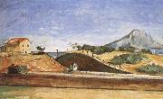 Paul Cezanne, The Railway cutting
